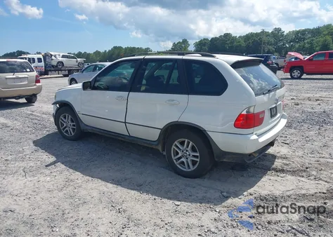 2006 BMW X5 3.0I z USA, uszkodzony, nr VIN 5UXFA13506LY27751